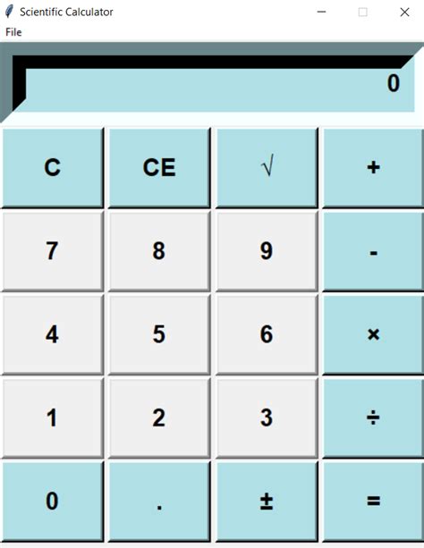 Scientific Calculator In Python With Source Code Codezips