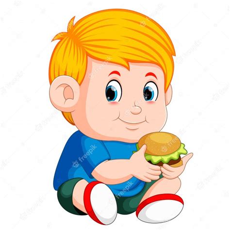 sintético 9 foto imagen de un niño comiendo animado alta definición completa 2 4
