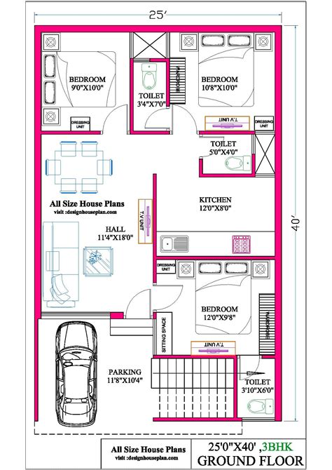 House Plan Design 1000 Sq Ft In India 20x50 1000sq Row Bodemawasuma