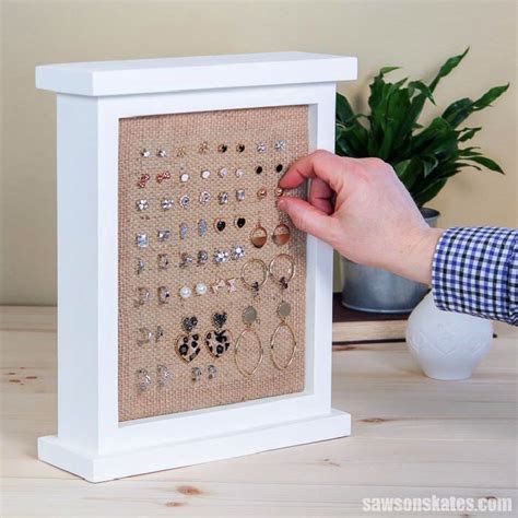 30 Diy Earring Holder Ideas To Make And Display Earrings