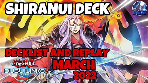 Shiranui Duel Links March 2022 Ranked Duel Replay Youtube