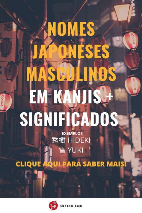 Nomes Japoneses Com Significados