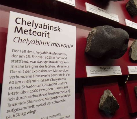 Meteorite Fragments From Russian Fireball On Display 1 Year After Space