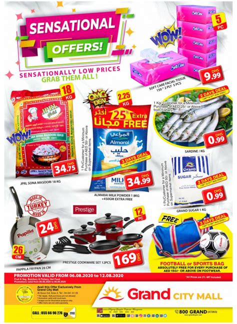 Sensational Offers Grand City Mall From Grand Hypermarket Until 12th