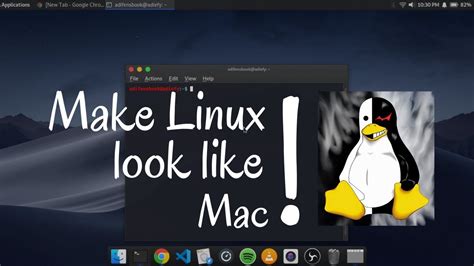 How To Make Linux Look Like Mac Ubuntukali Linuxall Linux 2020