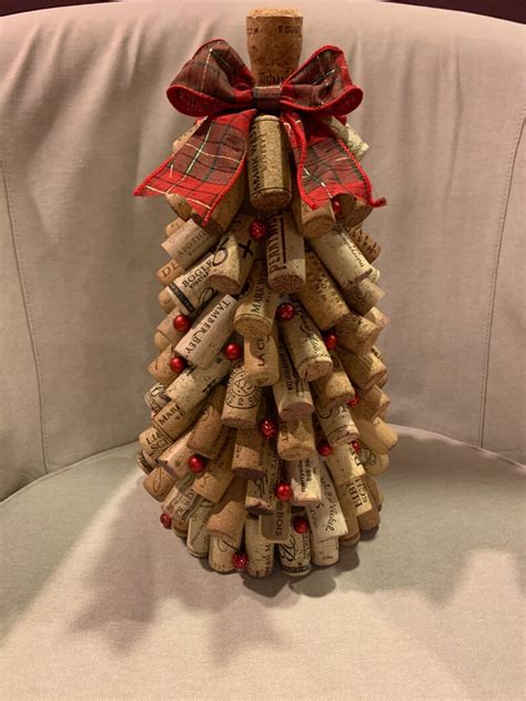 Large Handmade Wine Cork Tree With Free Shipping Assorted Etsy