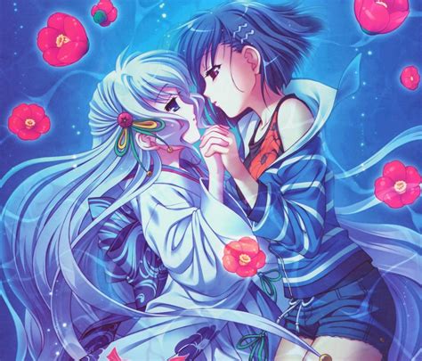 Anime Kissing Wallpaper Wallpapersafari