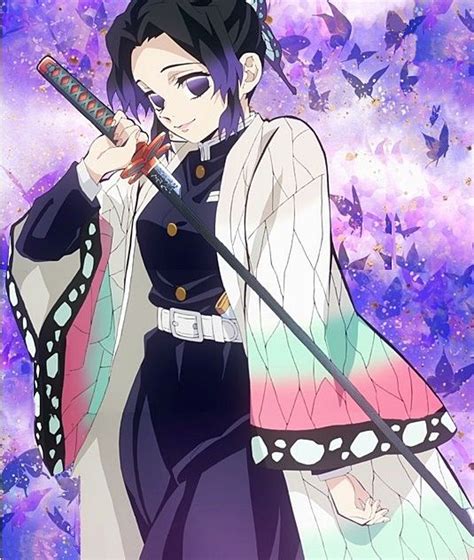 Kochou Shinobu Kimetsu No Yaiba Dibujos De Anime Personajes De