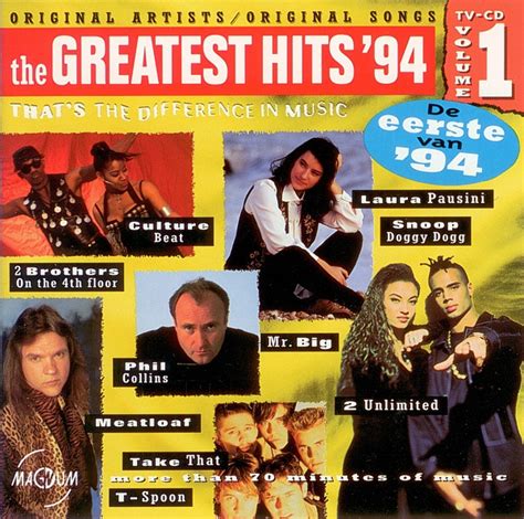 The Greatest Hits 94 Volume 1 1994 Cd Discogs