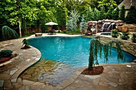 Incorporate a private walkway within your landscape plan and end with a bench to sit and enjoy the. Guide for landscape: Tuscan style backyard landscaping ...