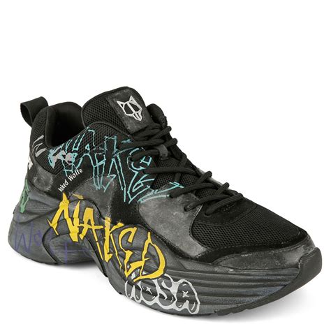 Naked Wolfe Titan Graffiti Sneakers Men Chunky Trainers Flannels Fashion Ireland