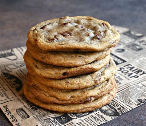 Thick And Gooey Chocolate Chip Cookies Gooey Chocolate Chip Cookies