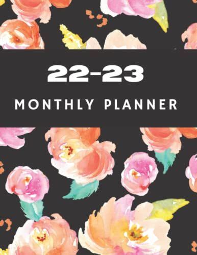 Monthly Planner 2022 2023 Large 2 Years Monthly Calendar Schedule