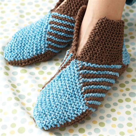 Phentex Origami Slippers S Knitted Slippers Pattern Knitting