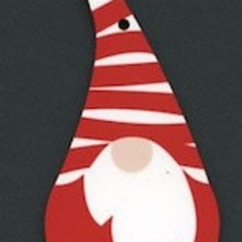 Nordic Scandinavian Gnome Elf Tomte Nisse Christmas Cards Box Etsy