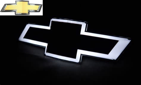 Chevrolet Next Gen Silverado 1500 Oem Gold Illuminated Bowtie Emblem