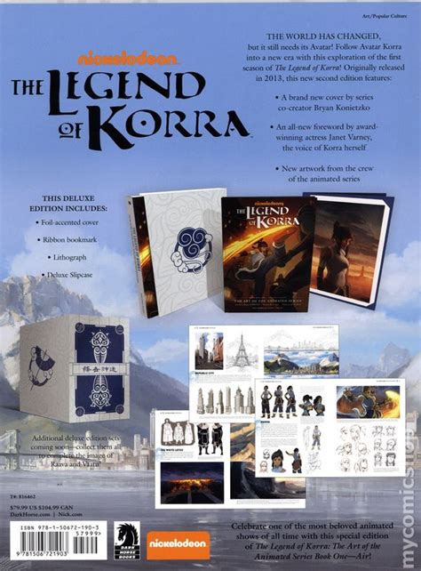 Legend Of Korra The Art Of The Animated Series Hc 2021 Dark Horse