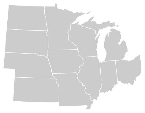 Fileblankmap Usa Midwestsvg Wikimedia Commons