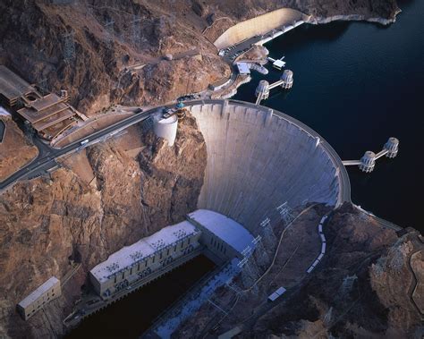 Hoover Dam And The Hoover Dam Bypass Bridge Hoodoo Wallpaper