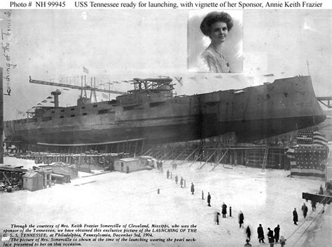 Usn Ships Uss Tennessee Armored Cruiser Construction