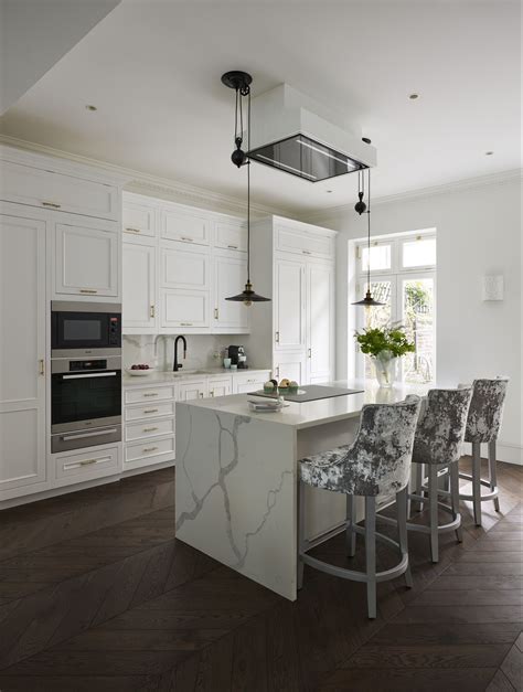Traditional White Kitchens With Islands Reviewpicturebook
