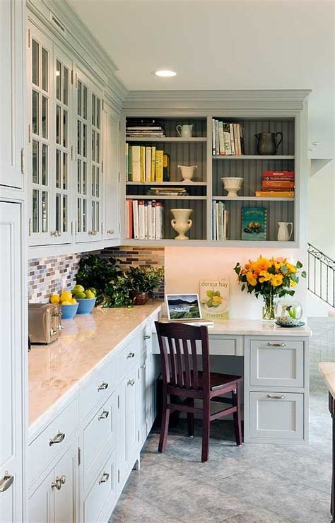 Then you should consider placing a small desk in this new place. 16 best Kitchen Computer Workstation images on Pinterest ...