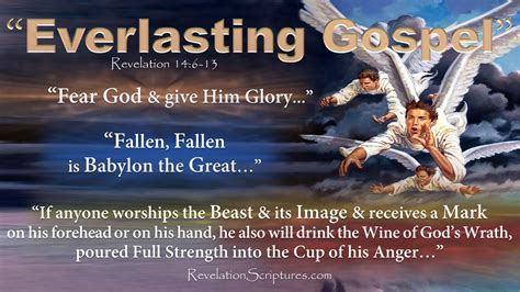 3 Angels Message - Revelation 14 - Everlasting Gospel | Revelation 14 ...
