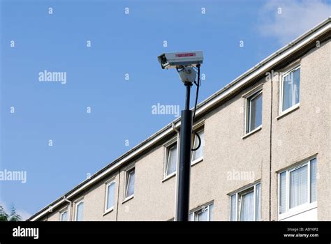 Cctv Cameras Deployed On Council House Estate In Enfield North London
