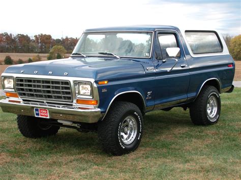 This Big Blue 1979 Ford Bronco Is Waiting For You Ford
