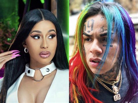 6ix9ine Reveló Que Cardi B Forma Parte De Nine Trey Gangsta Bloods