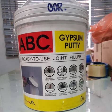 Abc Gypsum Putty Ready To Use Lazada Ph