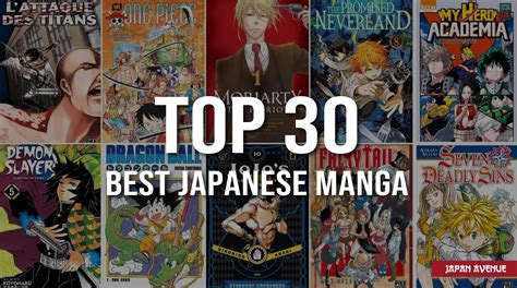 Top 30 Best Japanese Manga Japan Avenue