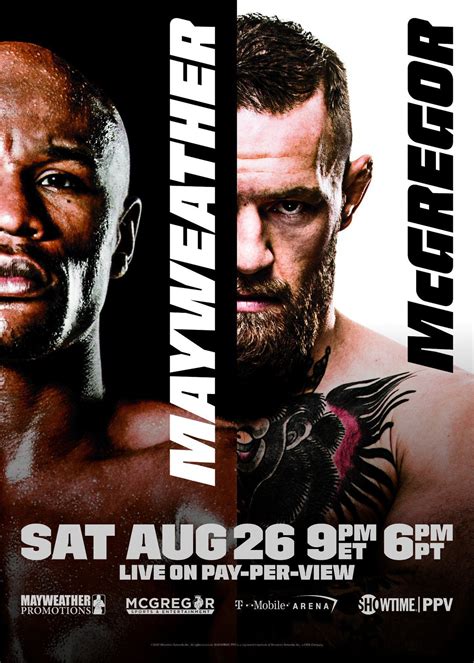 floyd mayweather vs conor mcgregor official poster released [image ] r mma