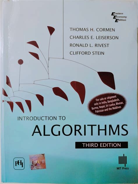 Buy Introduction To Algorithms Bookflow