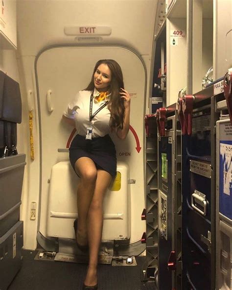Beautiful Legs Gorgeous Girls Jet Girl Flight Girls Flight Attendant Uniform Pernas Sexy