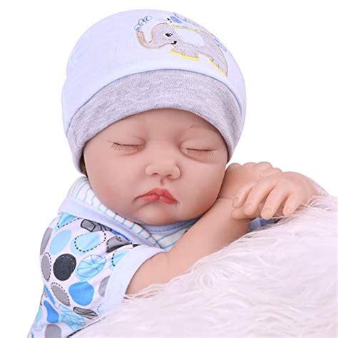 Charex Sleeping Reborn Baby Doll 22 Inch Lifelike Newborn Baby Boy