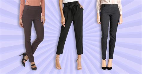 The 7 Most Comfortable Dress Pants For Women