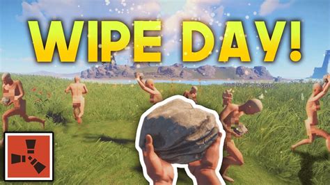 Crazy Wipe Day Rust Solo Gameplay Youtube