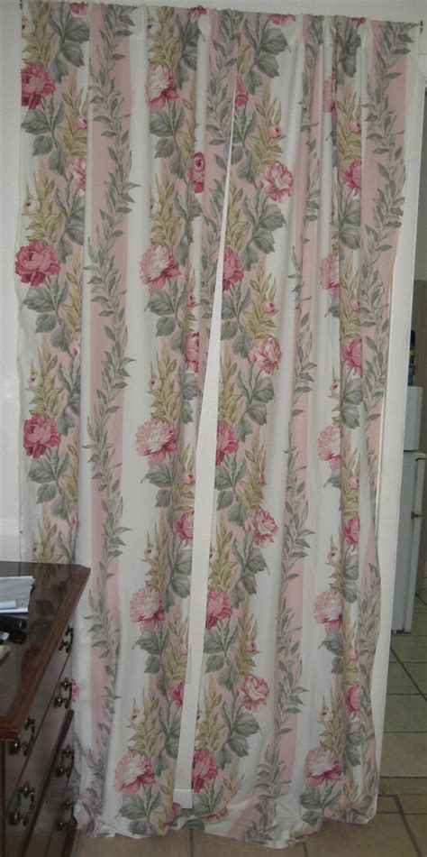 Beautiful Shabby Chiccabbage Roses Curtains