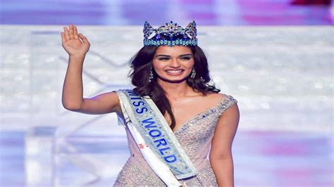 Miss India Manushi Chhillar Crowned As Miss World 2017 Youtube