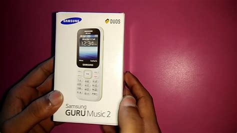 Unboxing Samsung Guru Music Dual Sim Youtube