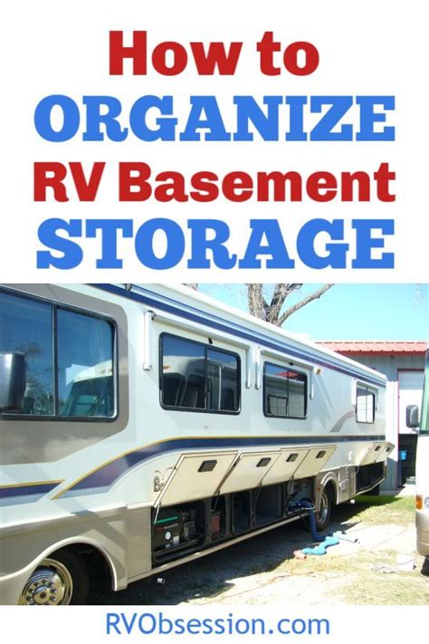 Since basements can be damp, metal shelving and cabinetry protect possessions better than wooden alternatives; RV Basement Storage Solutions | Basement storage, Storage ...