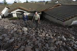 Pictures Of Devastating Rockslides Mudslides In California Today