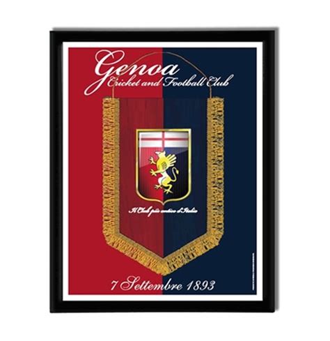 Actualités pour la saison en cours, voir: Official Genoa CFC Pennant 275700: Buy Online on Offer