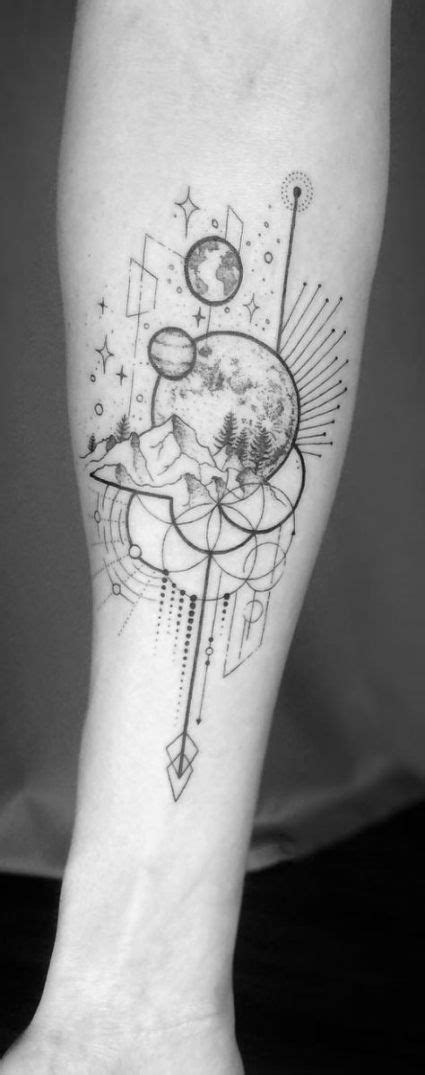28 Trendy Tattoo Sleeve Space Awesome Planet Tattoos Cosmic Tattoo