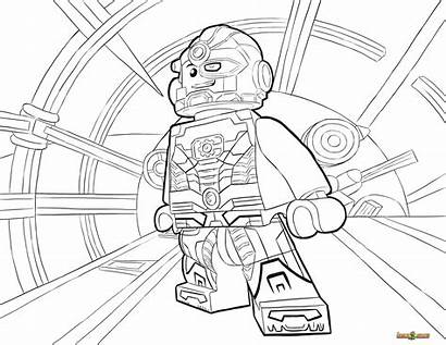Coloring Lego Pages Avenger Superheroes Popular
