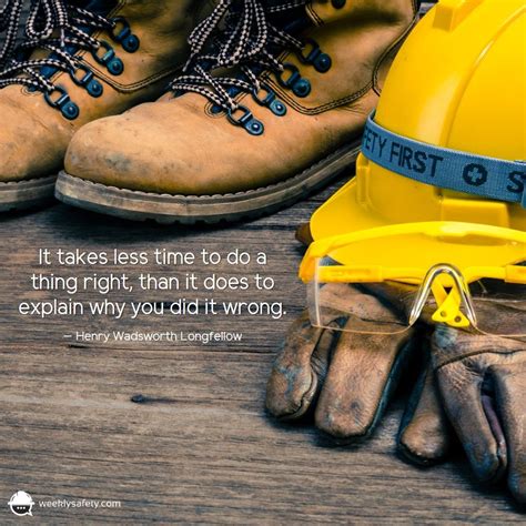 Safety Quotes For Construction Inspiration