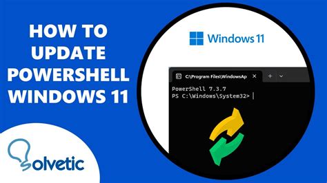 How To Update Powershell Windows 11 Youtube