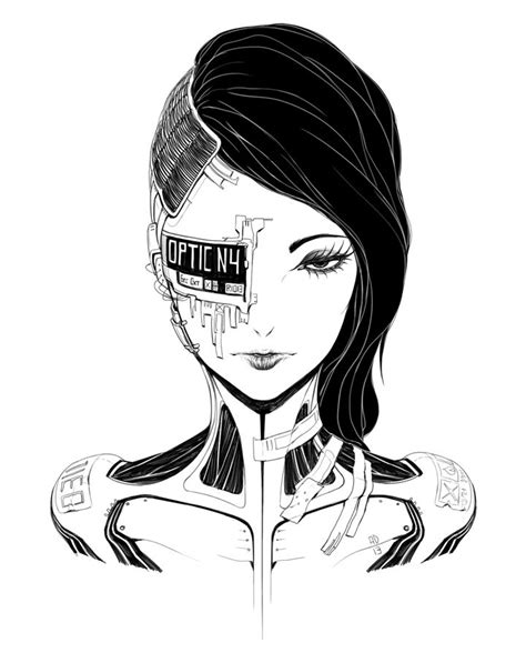 Adriandadich Deviantart Arte Cyberpunk Cyberpunk Tattoo