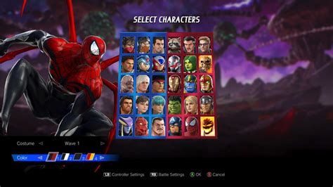 Superior Spider Man Costume Marvel Vs Capcom Infinite Out Of